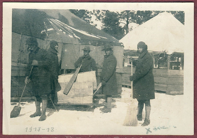 US soldiers in Camp Logan, TX, 1917-1918