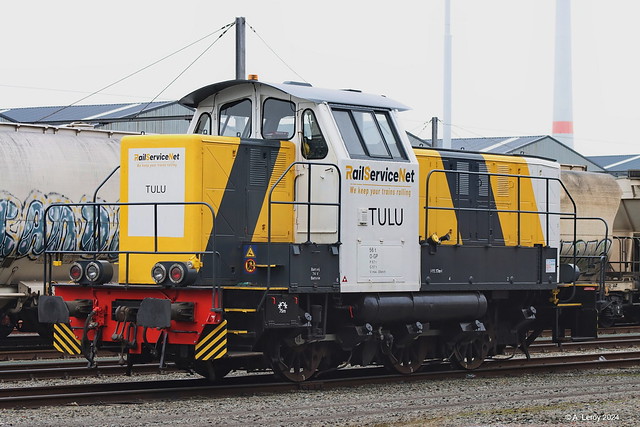 RSN TULU (ex SNCB 7341) Antwerpen-Lillo 17-01-2024