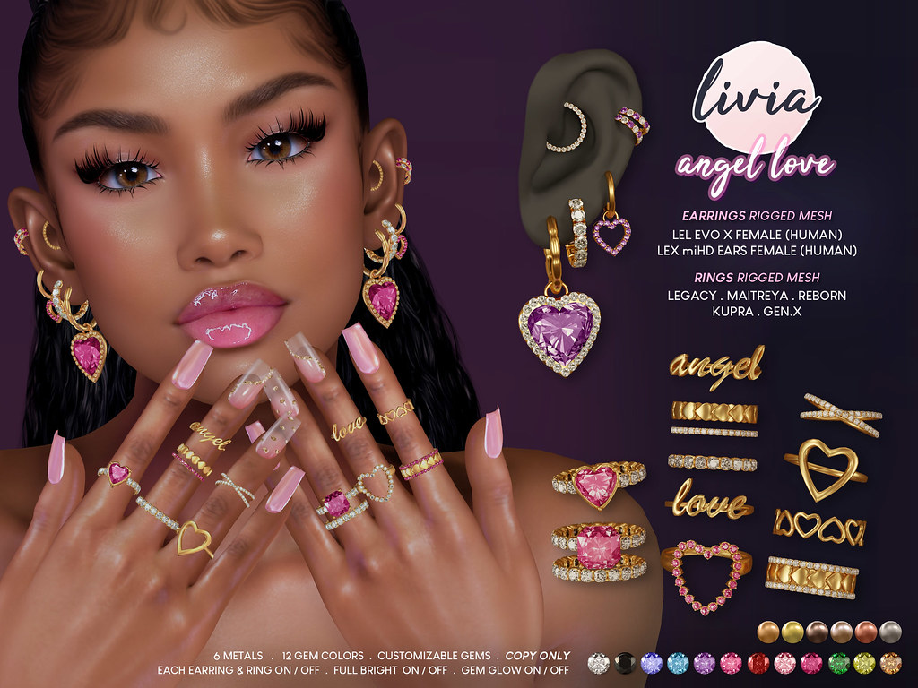 LIVIA // Angel Love Jewelry Set