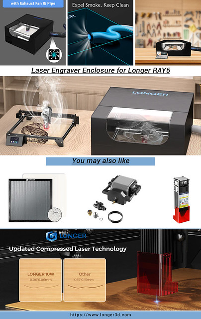 Buy Laser Engraver Enclosure for Longer RAY5 Online