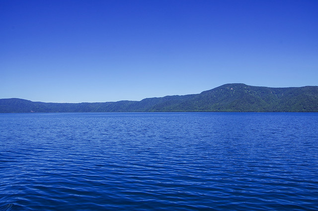 2023.8.10 十和田湖遊覽船 液體藍寶石