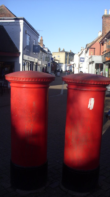 Post Boxes, Hythe, Hampshire