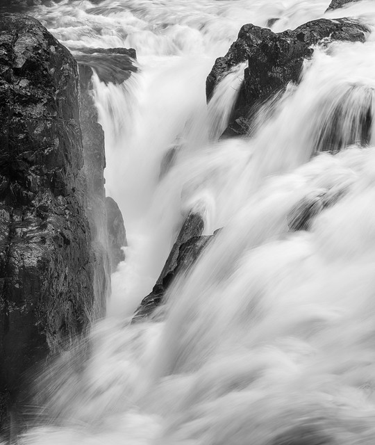 Upper falls, Englishman River Falls. Vancouver Island.
