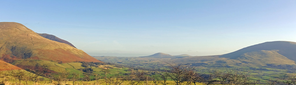 Looking towards Cross Fell and the Pennines.