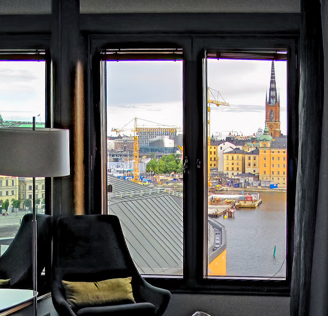 photo - View from Rm. 4424, Hilton Stockholm Slussen