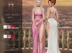 KiB Designs - Amata Gown FREE GIFT!! @Valentine 2024 Shop & Hop 1st feb.