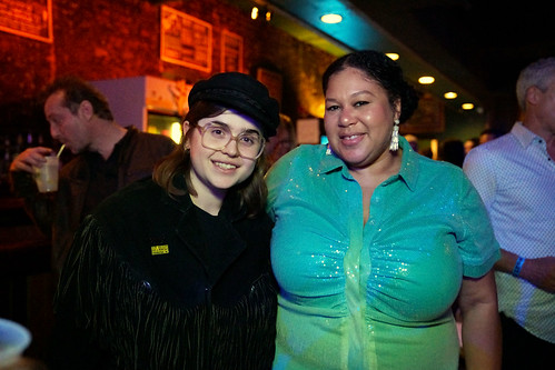 Baylee Badawy and Kia Hatfield Robinson at OffBeat's Best of the Beat Awards - Jan. 24, 2024. Photo by Keith Hill.
