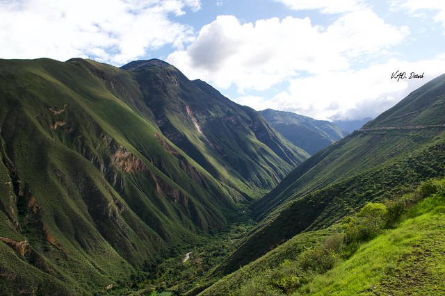 Valle del río Tingo, Nuevo Tingo, Amazonas, Peru