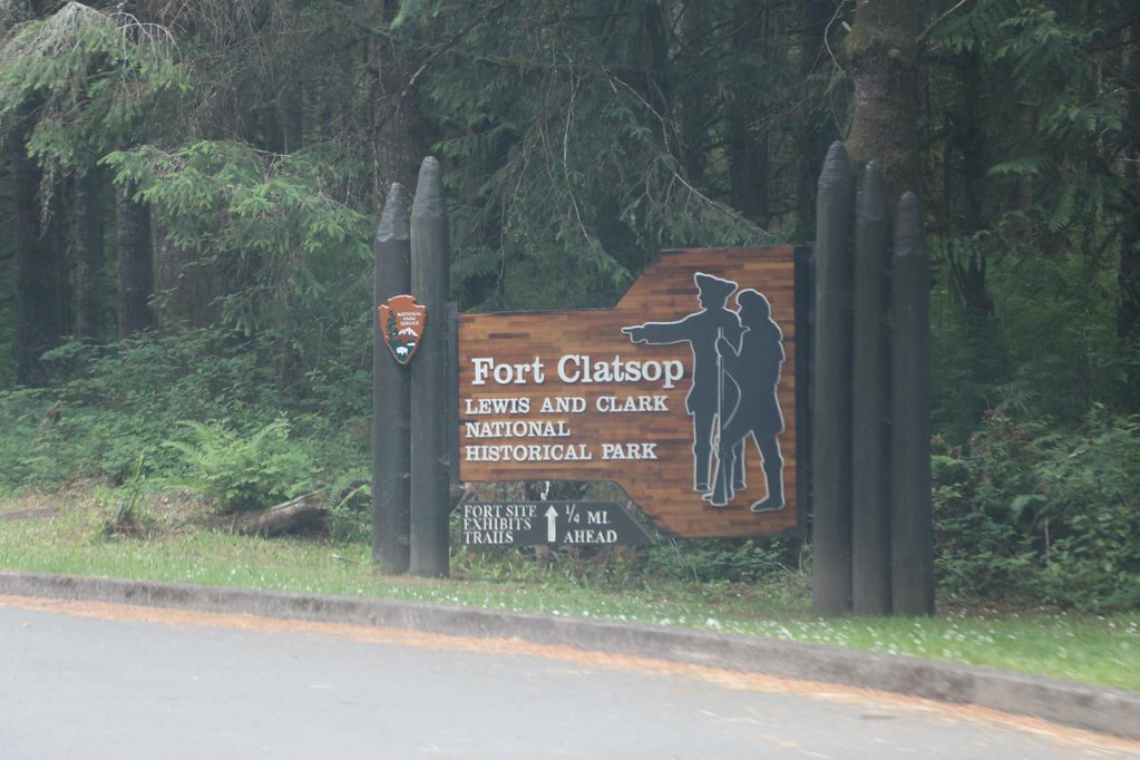 03701 Fort Clatsop was where Lewis and Clark set up their second camp