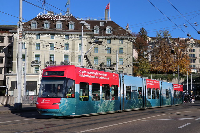 Suisse-Tram En Ligne No. 157 de février 2024 (41/45) 2023-11-08, Zürich, Bahnhofbrücke