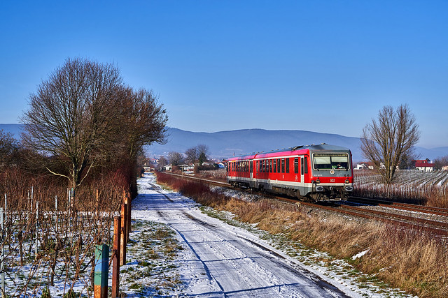 DB Regio_628 693-3/928 693-0_Edesheim 20.01.2024 [RB Neustadt (Weinstr.) Hbf - Wissembourg]