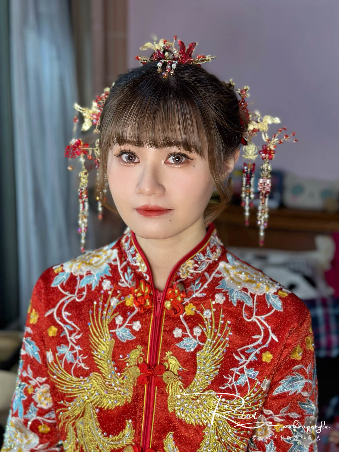 【新秘Rui】bride莉淳 訂結婚造型 / 中式,韓系女神