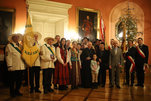 Spotkanie opłatkowe pszczelarzy, leśników i sadowników w Pałacu Arcybiskupów Krakowskich 31.01.2024 r.