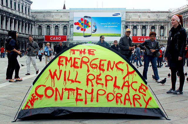 tent emergency venice