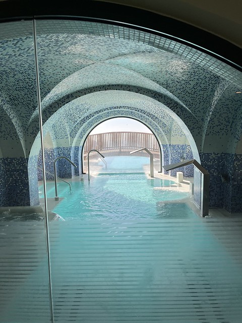 A view of the hotel spa