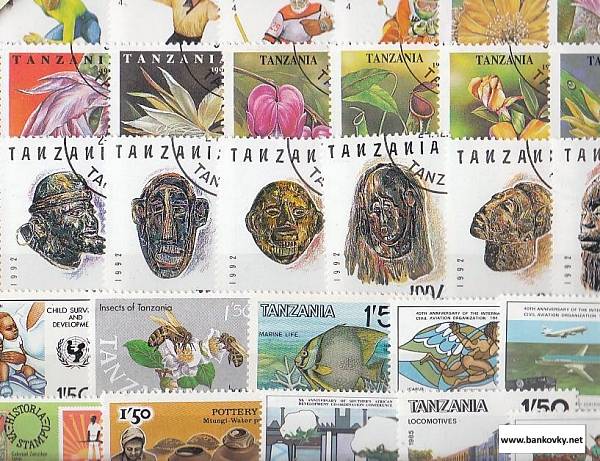 Tanzania 50 various special stamps