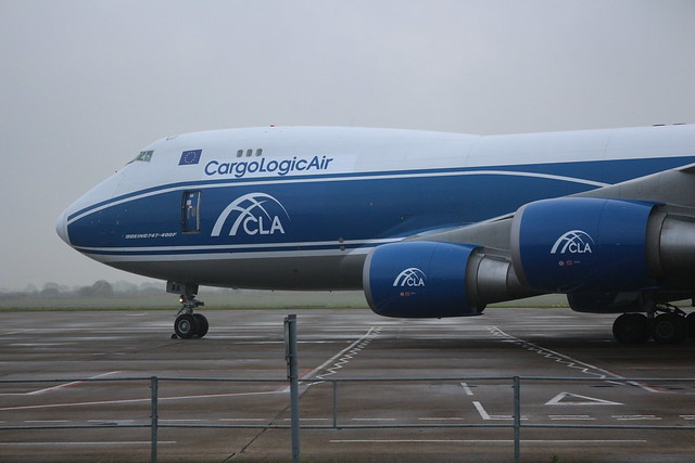CargoLogicAir  Boeing 747-400F G-CLAA at 