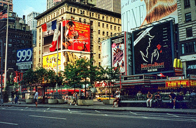 New York City New York - Manhattan - Palace Theater - Guest Suite - Duffy Square -  Forever Tango  - Smokeys Joe's Cafe - Times Square -  Film 2004