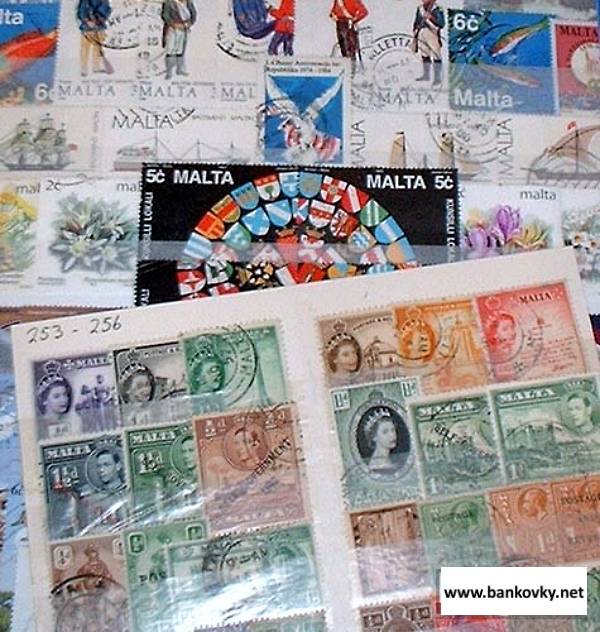 Malta 300 various stamps