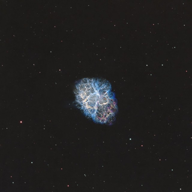 M1 Crab Nebula SHO