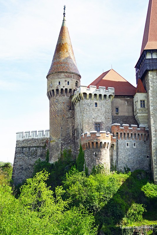 Фрагмент замка с Буздыганской башней