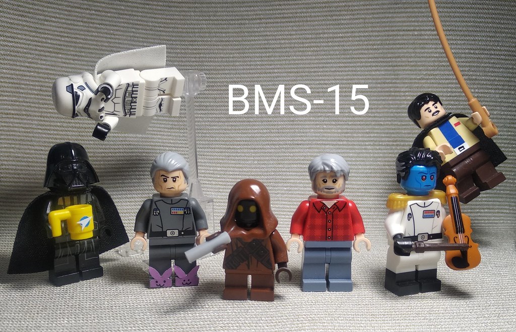 Custom Lego Star Wars minifigures - 15 years of BMS