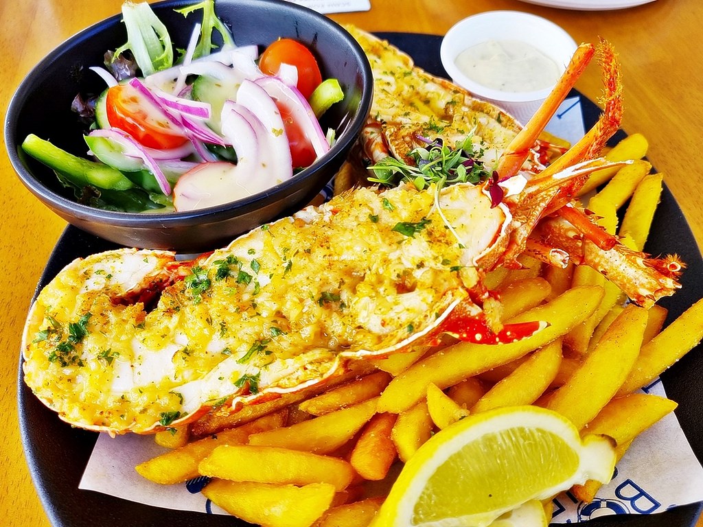 Grilled Lobster With Garlic Butter
