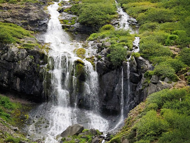 Tungudalur waterfall