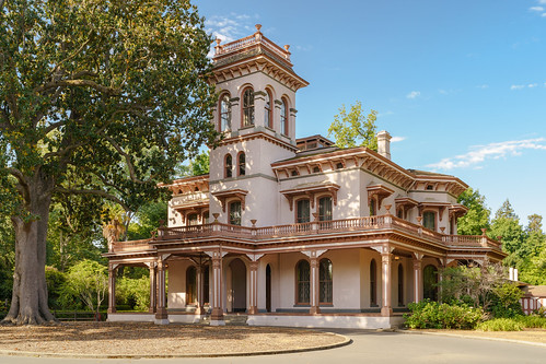 Frank Shulenburg, Bidwell Mansion (CC-BY-SA-4.0), Chico, California Bidwell Mansion, located at 525 Esplanade in Chico, California, was the home of General John Bidwell and Annie Bidwell. The three-story brick structure is built in an informally romantic version of the Italianate style. Now a museum and State Historic Park, it is California Historical Landmark #329 and is listed on the National Register of Historic Places.

&lt;a href=&quot;https://commons.wikimedia.org/wiki/File:Bidwell_Mansion,_May_2021.jpg&quot; rel=&quot;noreferrer nofollow&quot;&gt;commons.wikimedia.org/wiki/File:Bidwell_Mansion,_May_2021...&lt;/a&gt;