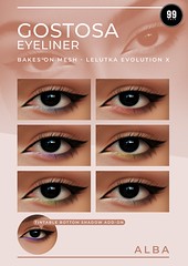 NEW: Gostosa Eyeliner x 99.SALE