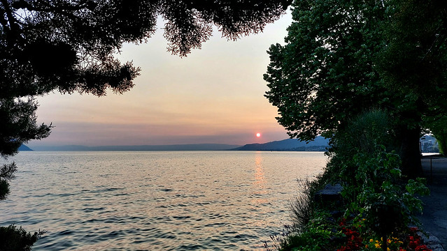 Beautiful Lake of Geneva.