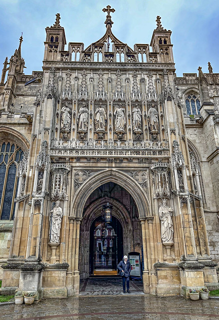 Gloucester Cathedral entrance