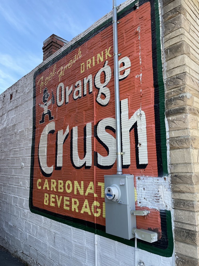 Princeton, West Virginia Orange Crush Ad