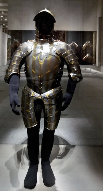 armadura del emperador Carlos V 1550 Museo Galería de las Colecciones Reales Patrimonio Nacional Madrid