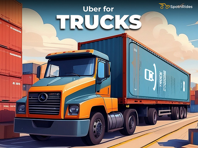 Truck booking App Development - SpotnRides