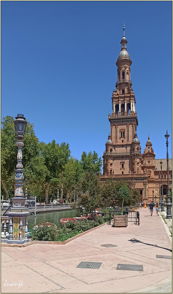 🇪🇸 🇪🇺 Parque de María Luisa (Sevilla, Andalucía, España, 8-7-2023)