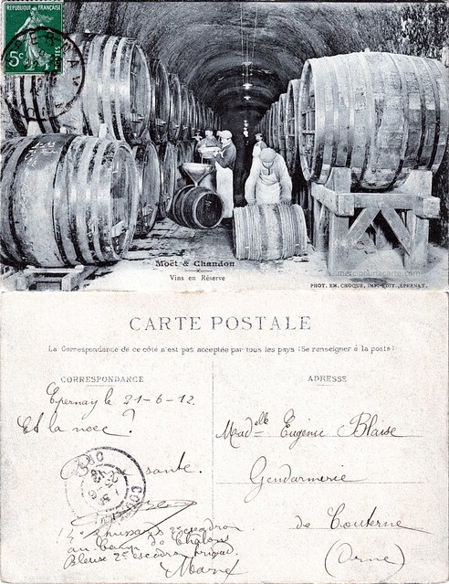 Moët & Chandon - Vins en Réserve - 1912