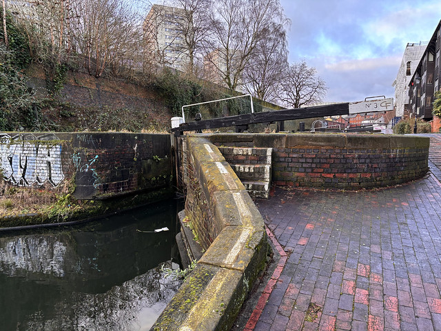 Farmer's Bridge Lock 3, Birmingham & Fazeley Canal, Birmingham