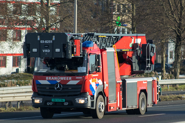 76-HF-96, Mercedes-Benz Atego firetruck for trading in Holland.