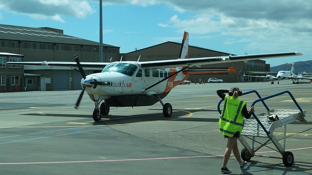 Cessna 208 Caravan I ZK-PDM at Woodbourne / Marlborough Airport