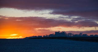 Belvoir Castle St Andrews sunset