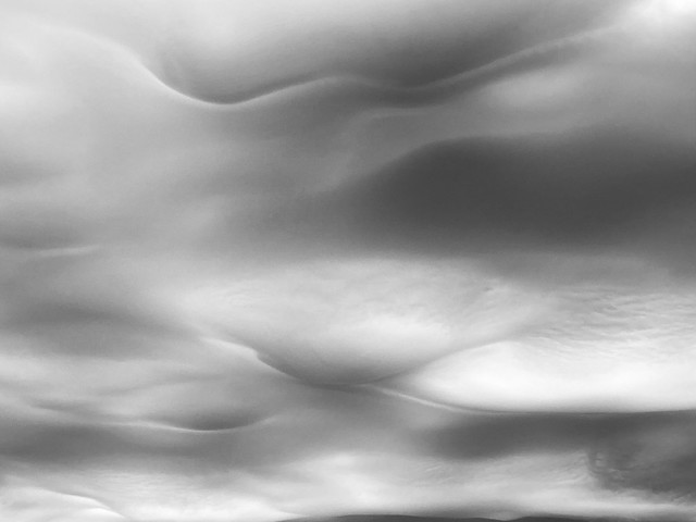 Asperitas clouds - Milwaukee morning