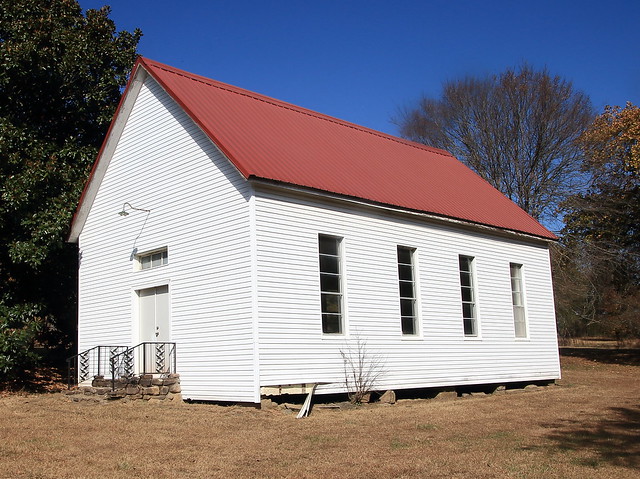Former Gar Creek Methodist Church - Franklin County, Arkansas
