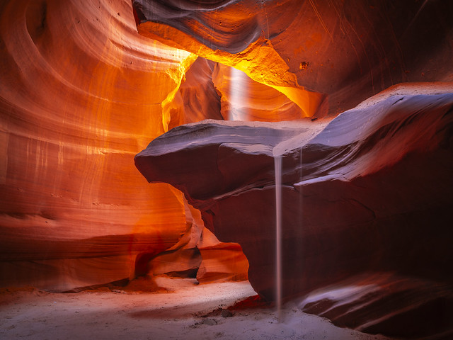 Abstract Rock Formations Sandstone Sculpture Antelope Canyon Fine Art Landscape Nature Photography! Beautiful Magical Slot Canyon Page Arizona Lower Antelope Canyon Dr. Elliot McGucken Master Luxury Fine Art Photographer!