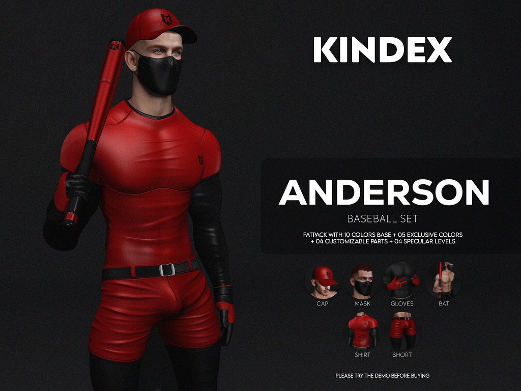 [KINDEX] Anderson Baseball Set – MENSELECTED