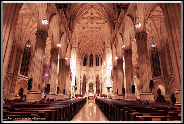 ST. PATRICK'S CATHEDRAL. NEW YORK CITY.