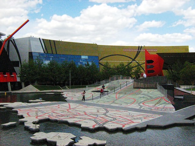 Central Garden, Garden of Australian Dreams, National Museum of Australia, Canberra, Australia