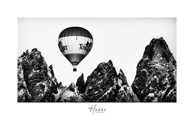 Ballooning in the Dolomites