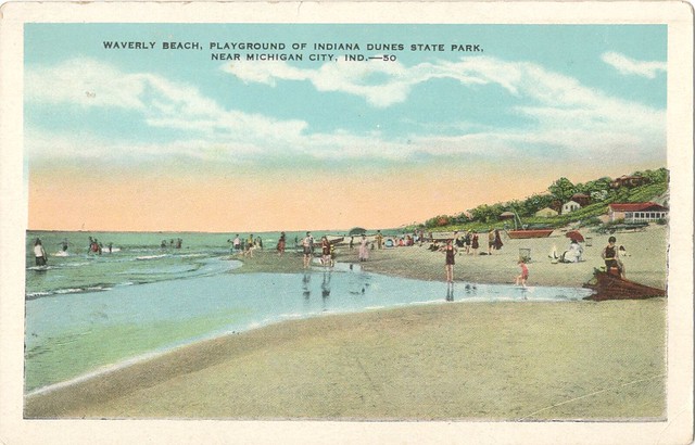 Waverly Beach, Playground of Indiana Dunes State Park, Near Michigan City