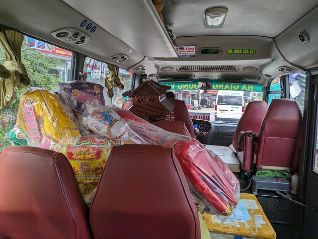 On the Bus from Dong Van to Ha Giang, Vietnam